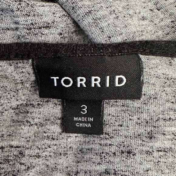 Torrid Heritage Slub V-Neck Macrame Tank Sz 3X - Picture 9 of 11